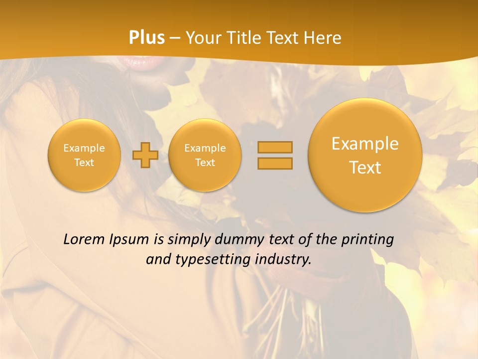 Fashion Makeup Woman PowerPoint Template