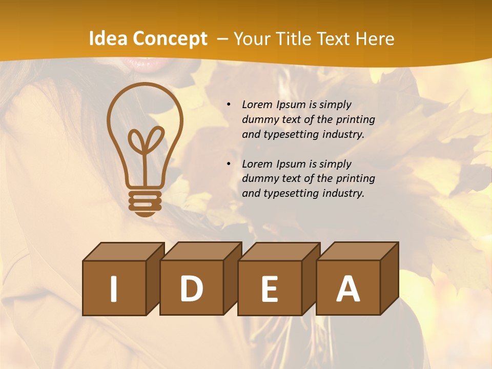 Fashion Makeup Woman PowerPoint Template