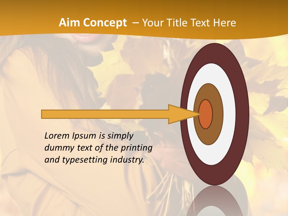 Fashion Makeup Woman PowerPoint Template