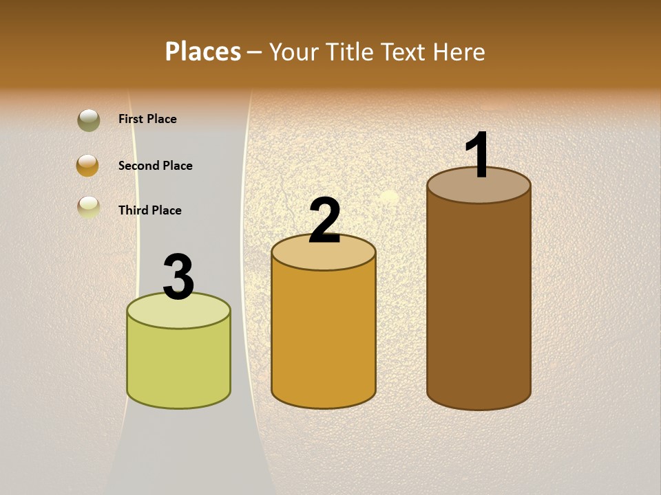 Layout Display Plaque PowerPoint Template
