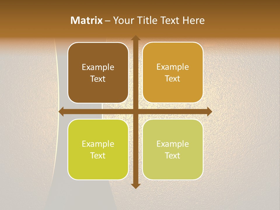 Layout Display Plaque PowerPoint Template