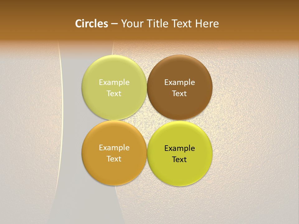 Layout Display Plaque PowerPoint Template