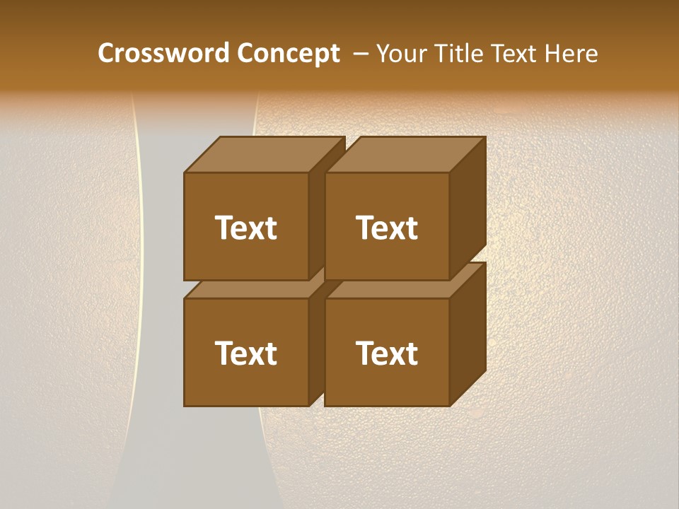 Layout Display Plaque PowerPoint Template
