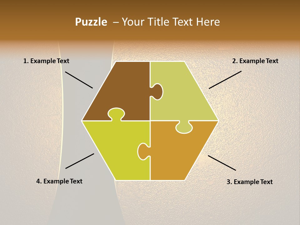 Layout Display Plaque PowerPoint Template