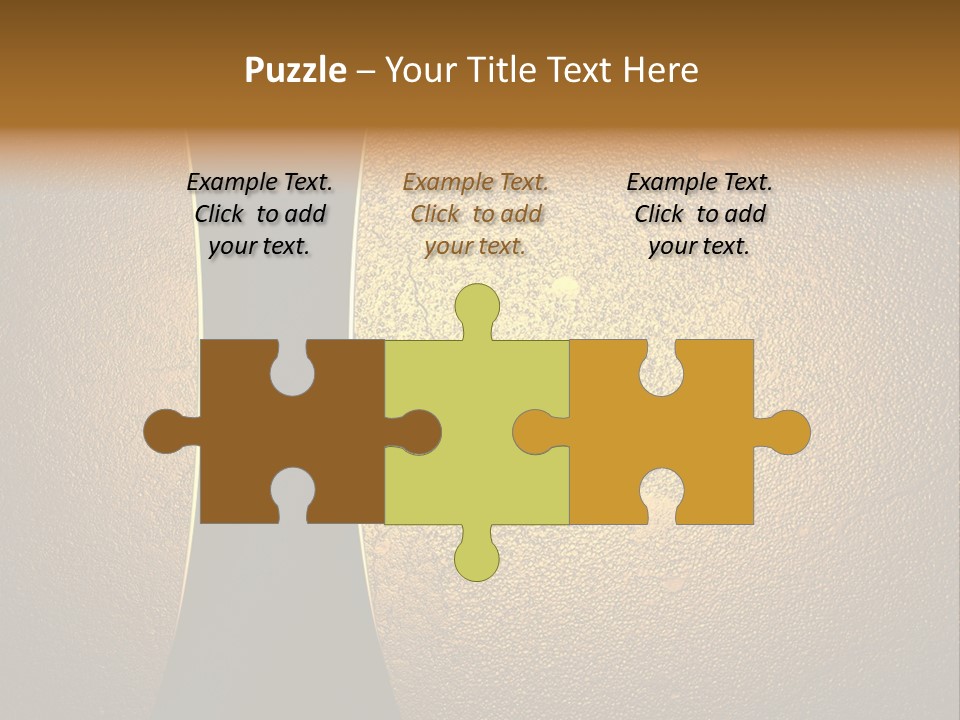 Layout Display Plaque PowerPoint Template