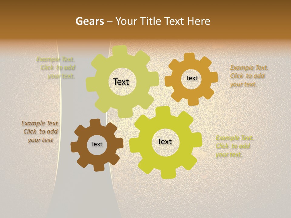 Layout Display Plaque PowerPoint Template