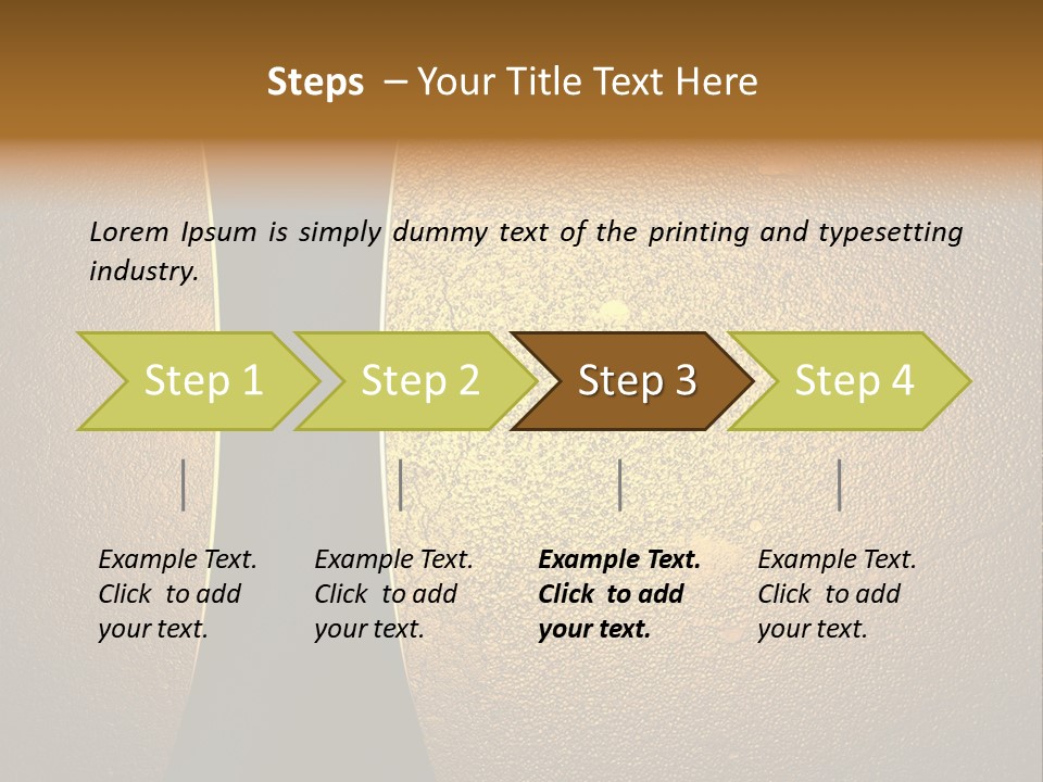Layout Display Plaque PowerPoint Template