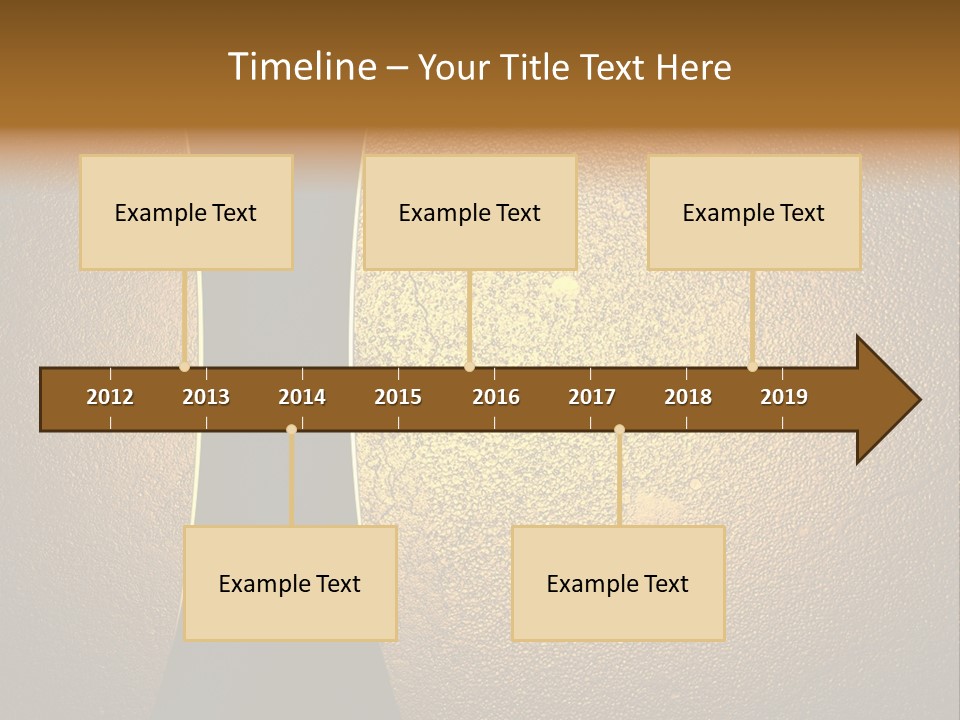 Layout Display Plaque PowerPoint Template