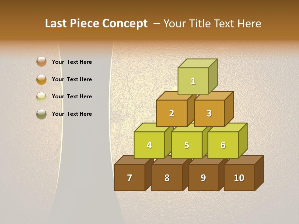 Layout Display Plaque PowerPoint Template