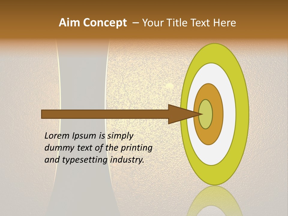 Layout Display Plaque PowerPoint Template