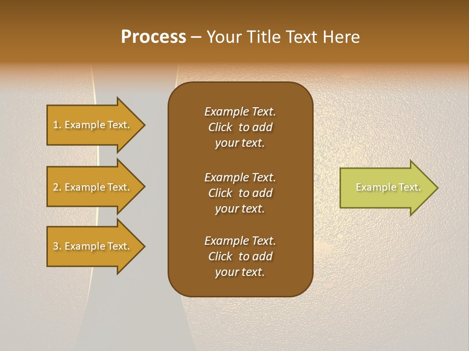 Layout Display Plaque PowerPoint Template