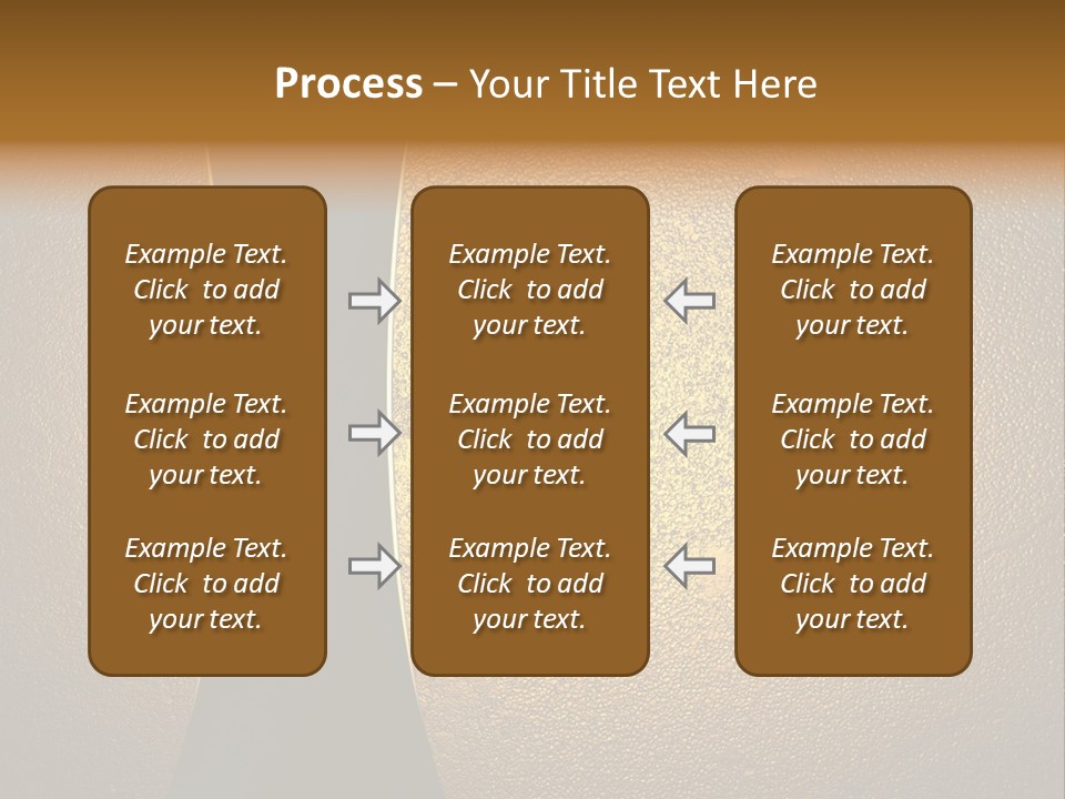 Layout Display Plaque PowerPoint Template