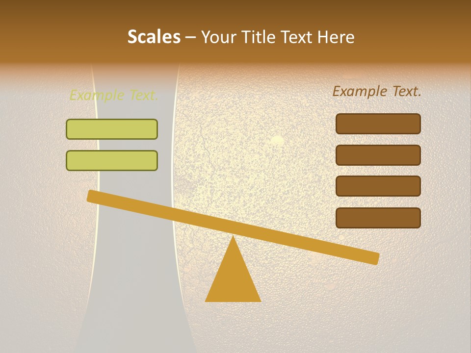 Layout Display Plaque PowerPoint Template