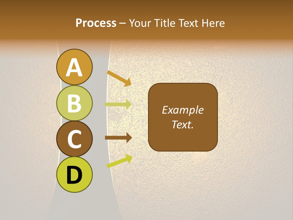 Layout Display Plaque PowerPoint Template