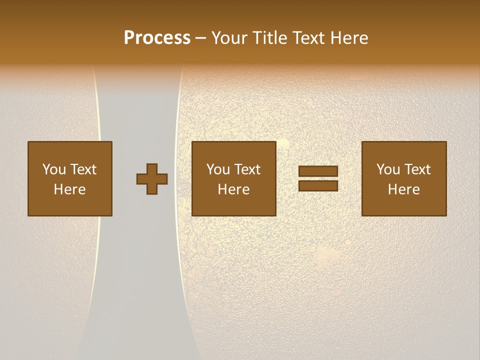 Layout Display Plaque PowerPoint Template