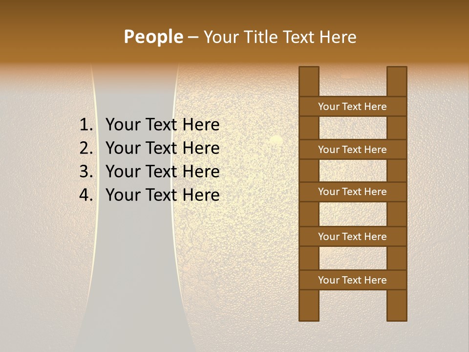 Layout Display Plaque PowerPoint Template