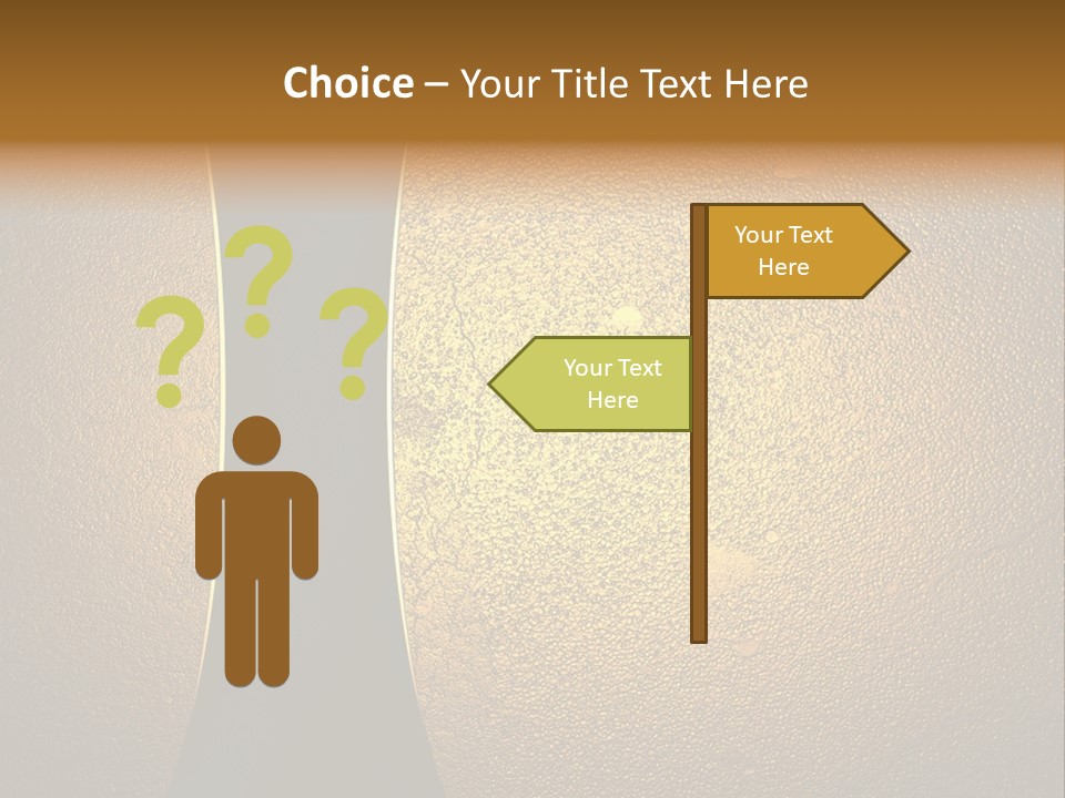 Layout Display Plaque PowerPoint Template