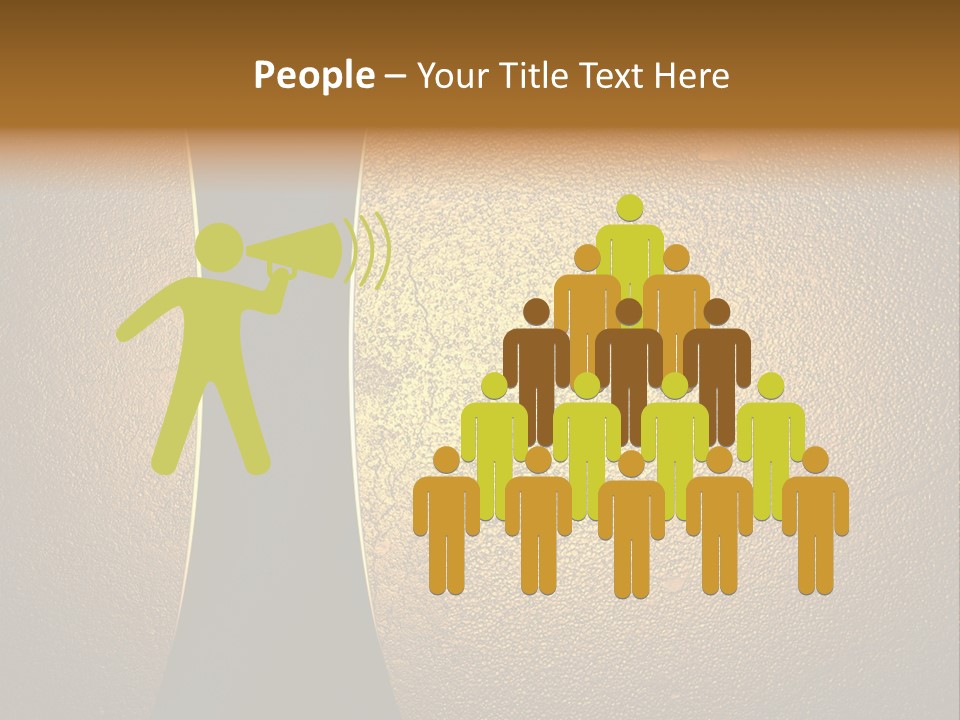 Layout Display Plaque PowerPoint Template