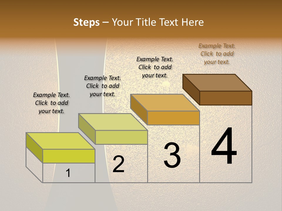 Layout Display Plaque PowerPoint Template