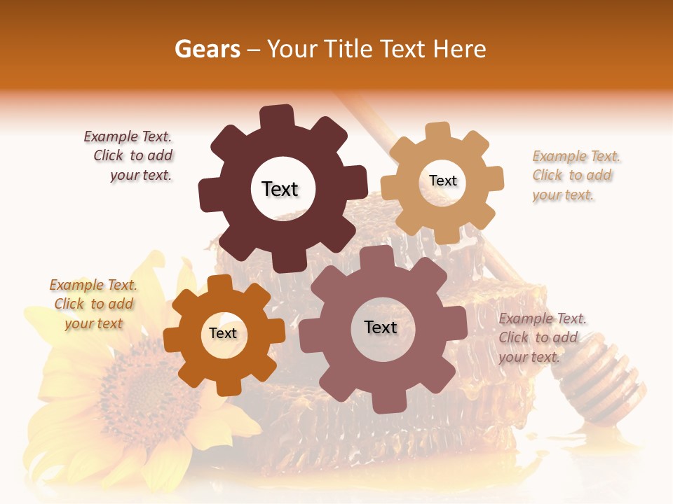 Agriculture Honey Ingredient PowerPoint Template