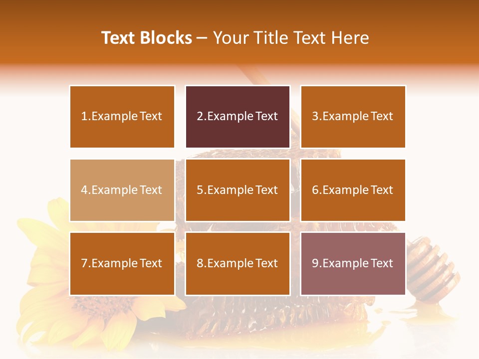 Agriculture Honey Ingredient PowerPoint Template
