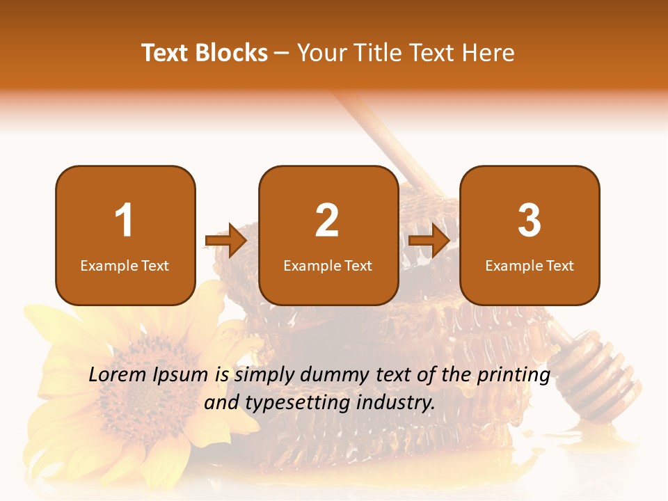Agriculture Honey Ingredient PowerPoint Template
