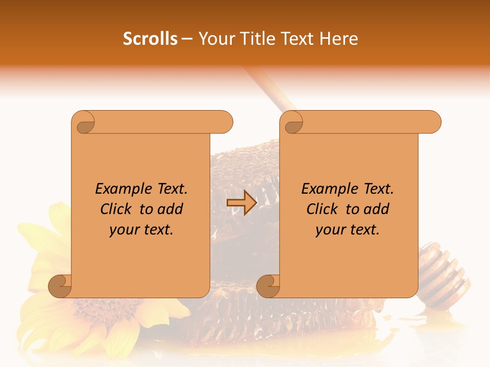 Agriculture Honey Ingredient PowerPoint Template