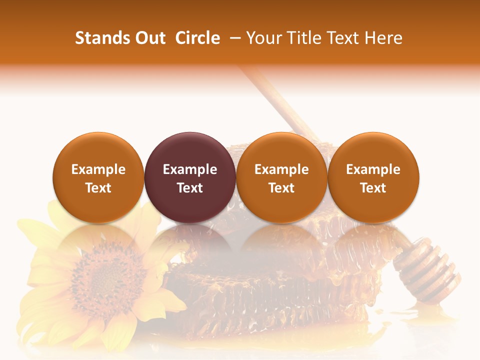 Agriculture Honey Ingredient PowerPoint Template