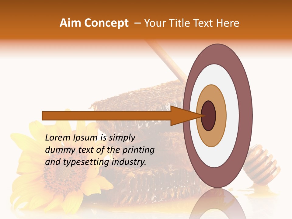 Agriculture Honey Ingredient PowerPoint Template