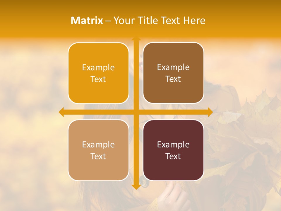 Nymph Woman People PowerPoint Template