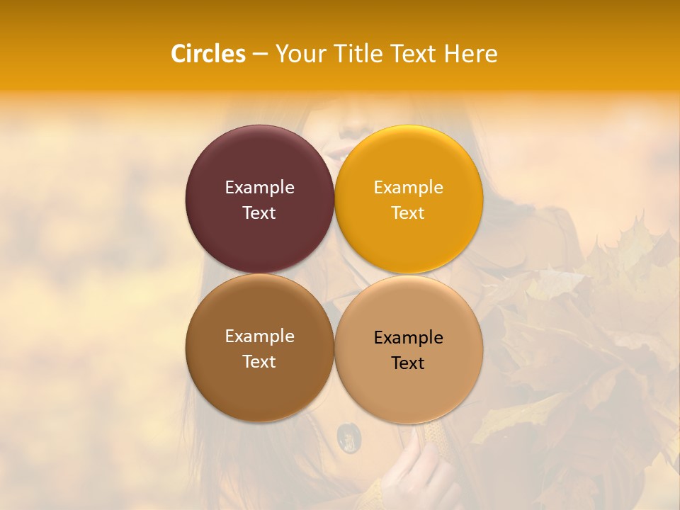 Nymph Woman People PowerPoint Template