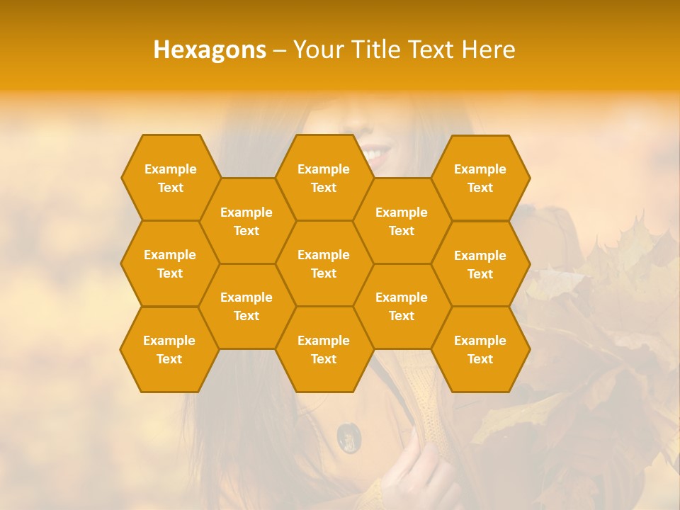 Nymph Woman People PowerPoint Template