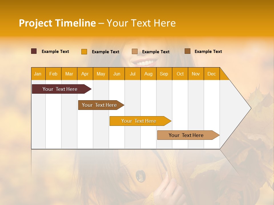 Nymph Woman People PowerPoint Template