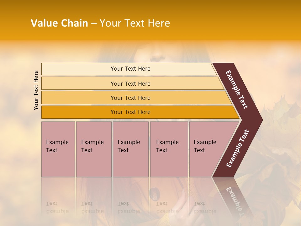 Nymph Woman People PowerPoint Template