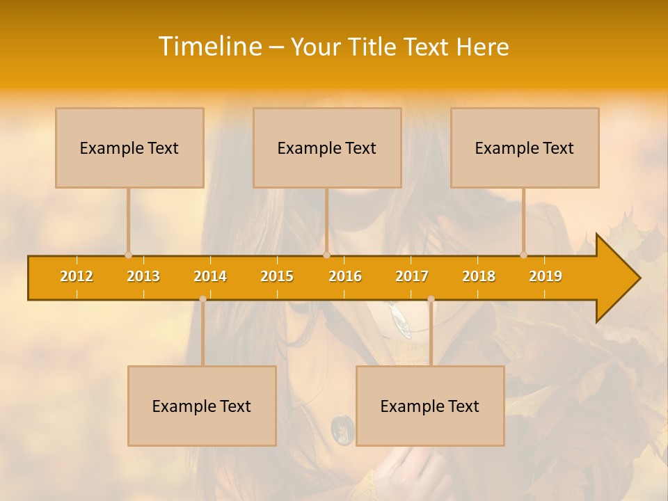 Nymph Woman People PowerPoint Template