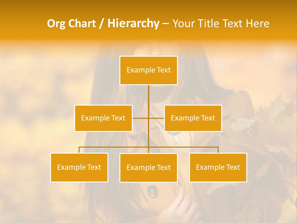 Nymph Woman People PowerPoint Template