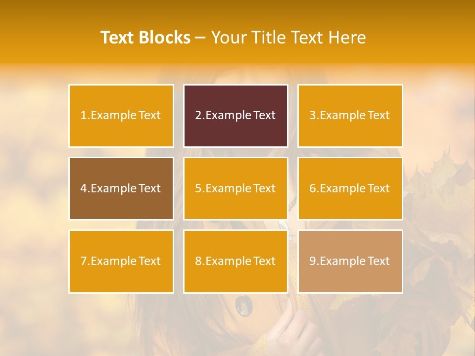 Nymph Woman People PowerPoint Template