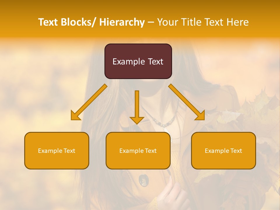 Nymph Woman People PowerPoint Template