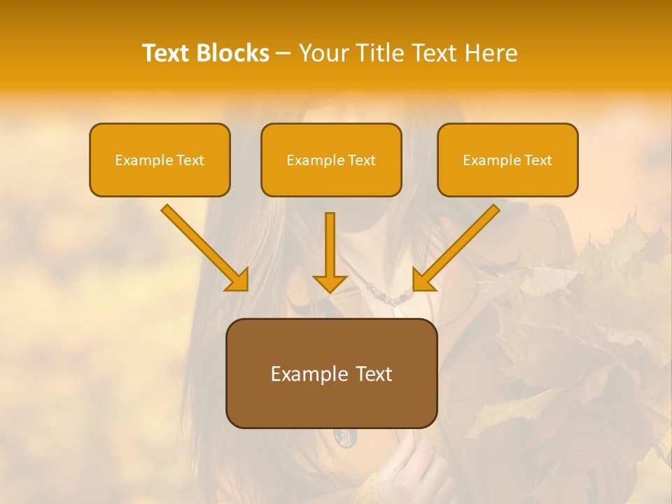 Nymph Woman People PowerPoint Template