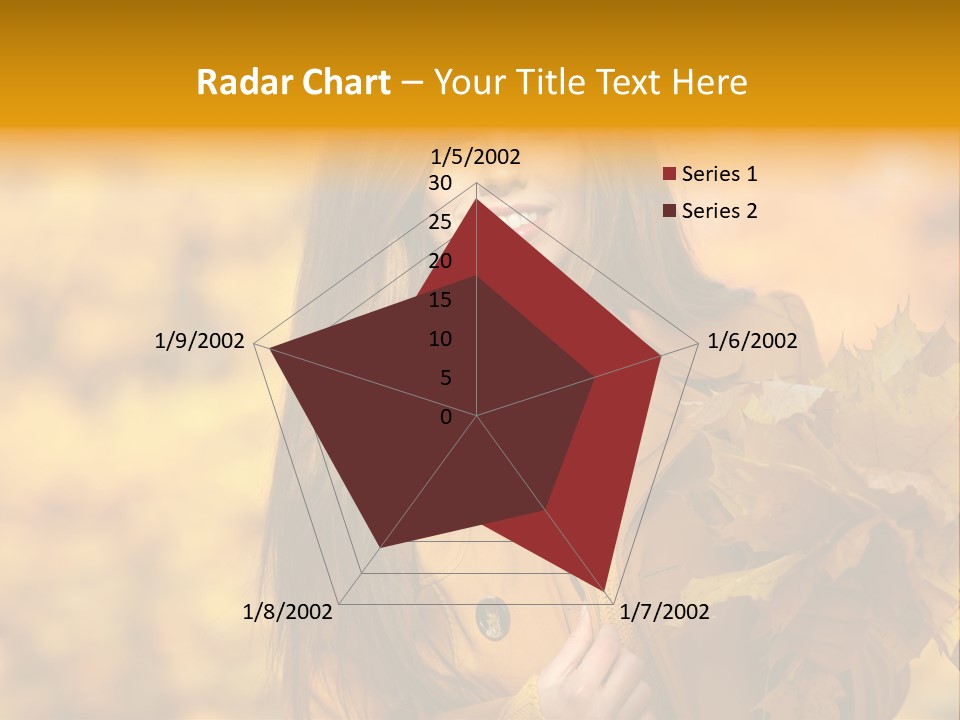 Nymph Woman People PowerPoint Template