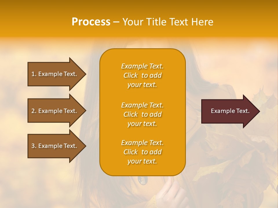 Nymph Woman People PowerPoint Template
