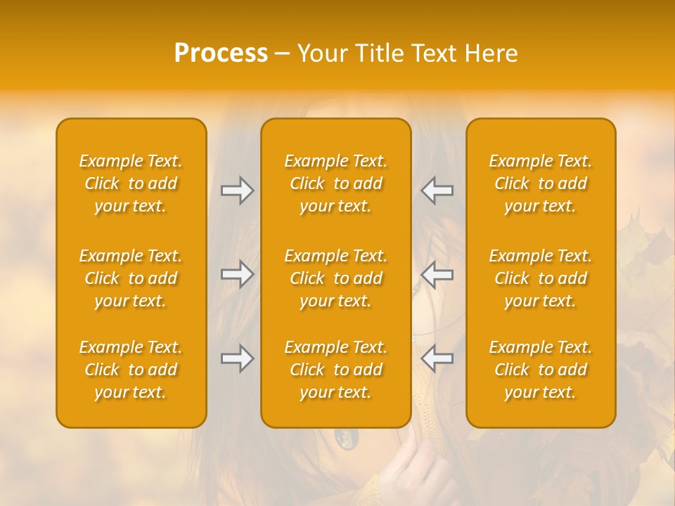 Nymph Woman People PowerPoint Template