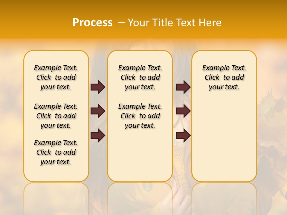 Nymph Woman People PowerPoint Template