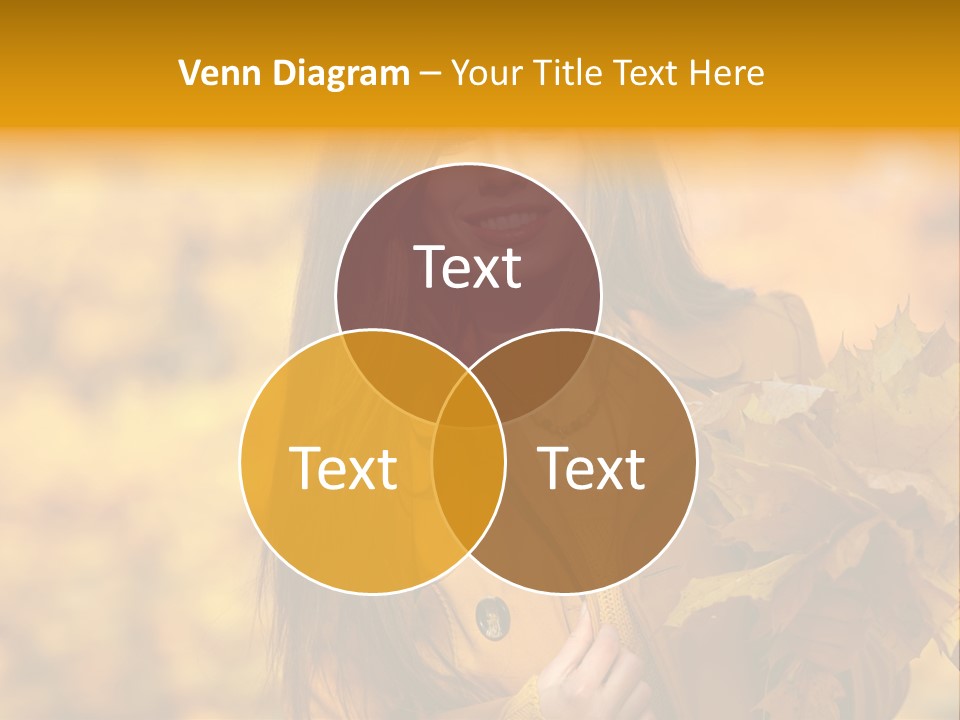 Nymph Woman People PowerPoint Template