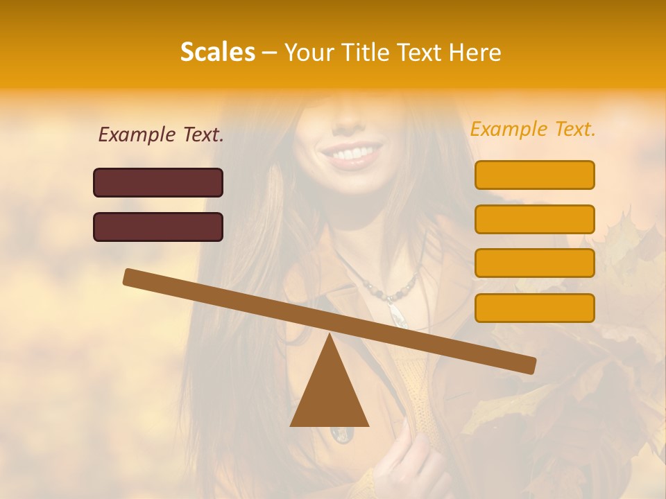 Nymph Woman People PowerPoint Template