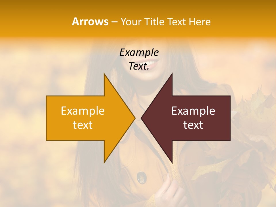 Nymph Woman People PowerPoint Template