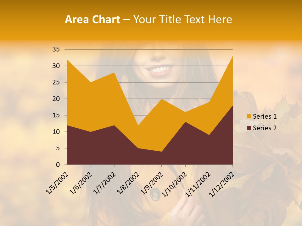 Nymph Woman People PowerPoint Template