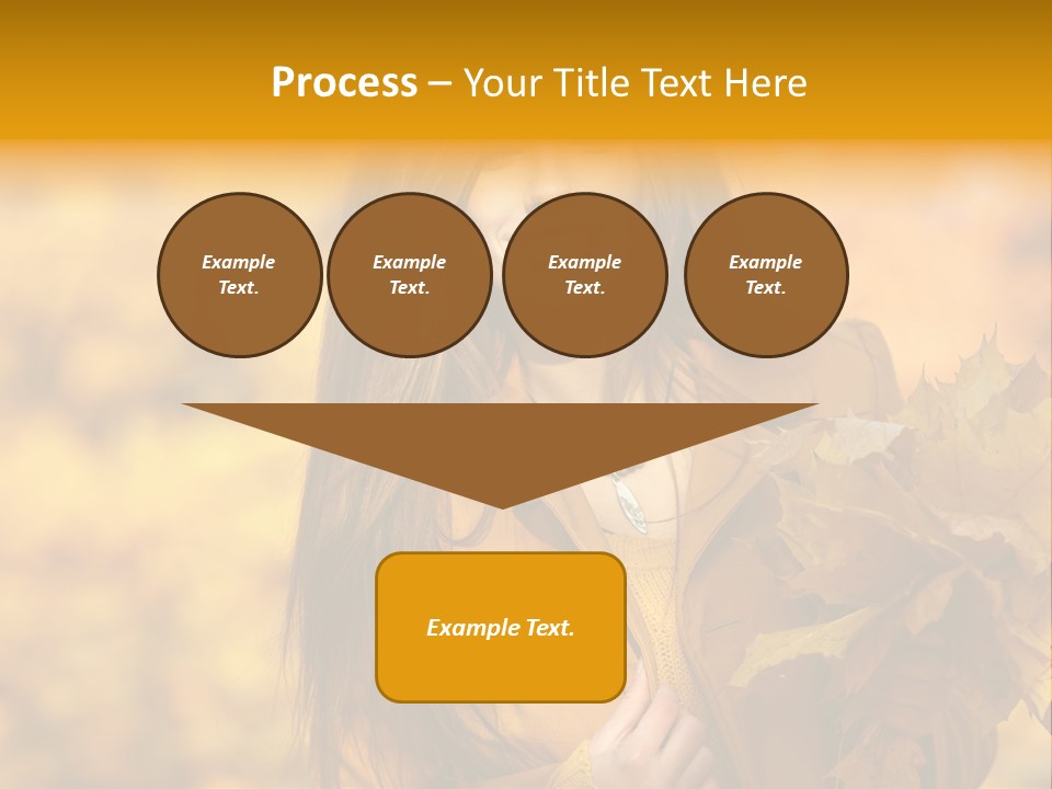 Nymph Woman People PowerPoint Template