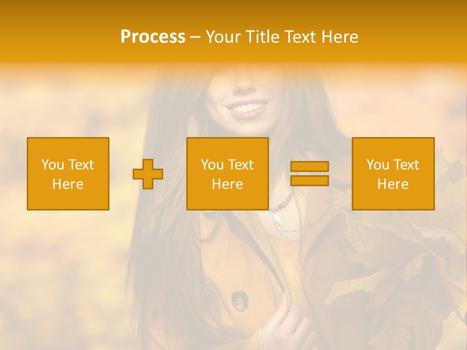 Nymph Woman People PowerPoint Template