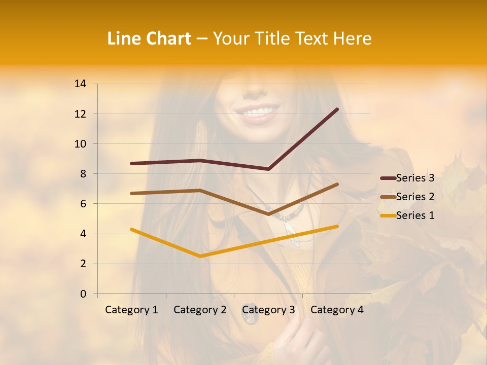 Nymph Woman People PowerPoint Template